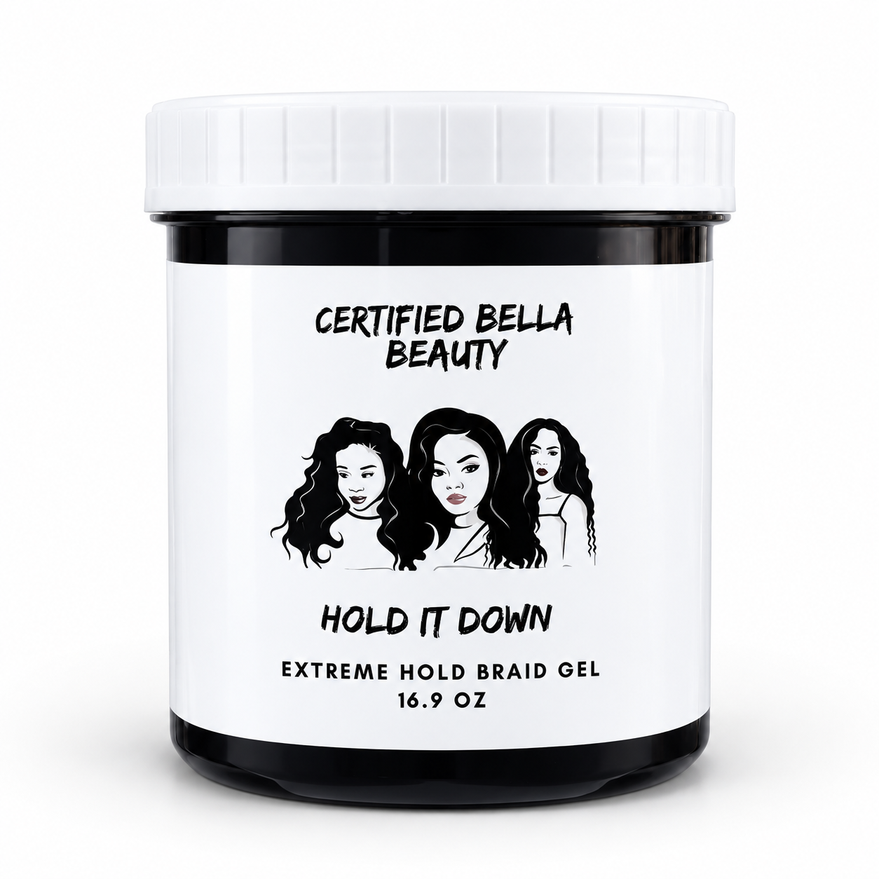 Hold It Down Extreme Hold Braid Gel (16.9oz)