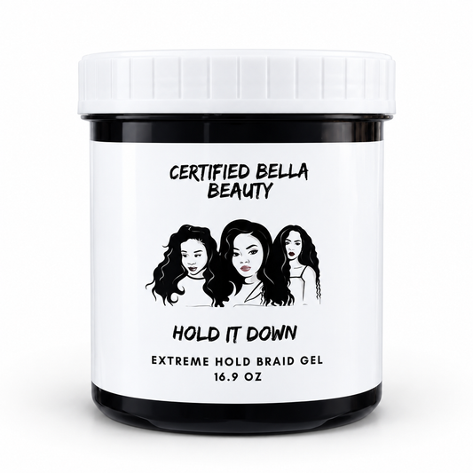 Hold It Down Extreme Hold Braid Gel (16.9oz)